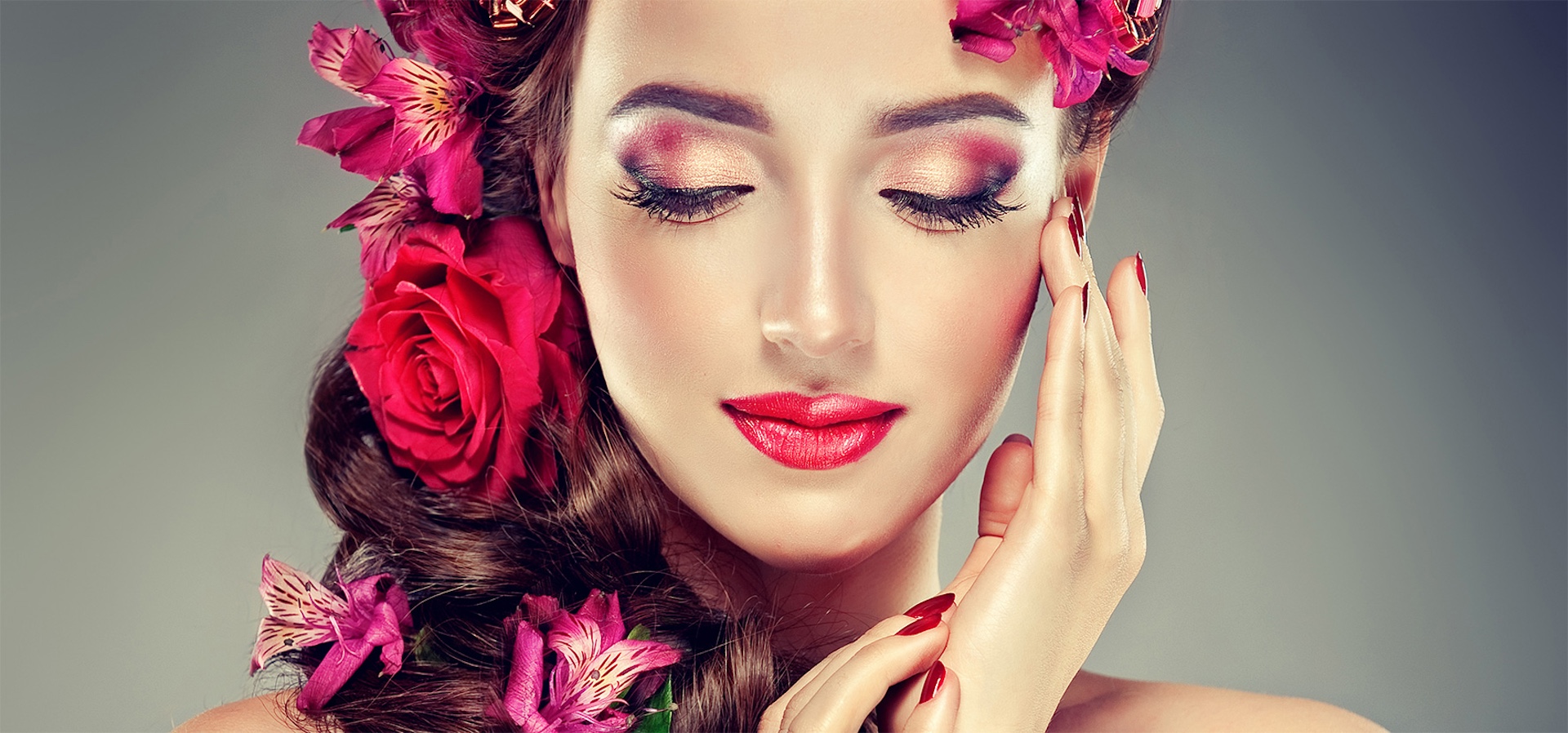 Luxury beauty salon interior